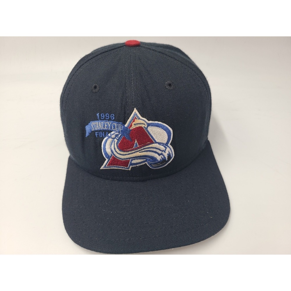 Vintage Colorado Avalanche 1996 Stanley‎ Cup Finals New Era Snapback Hat Cap NHL